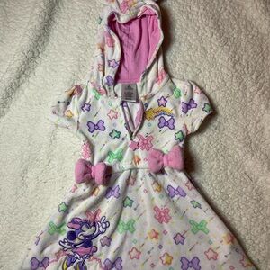 Disney Pastel Rainbow and Stars Hooded coverup